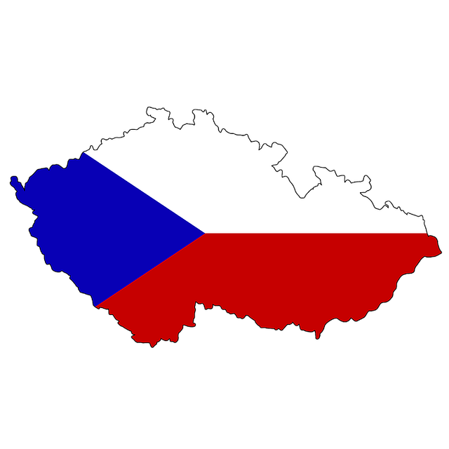 mapa Česka