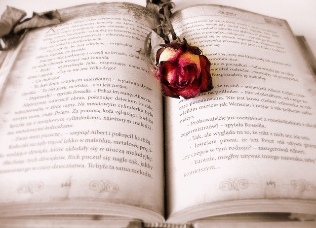 Růže skrytá v knize