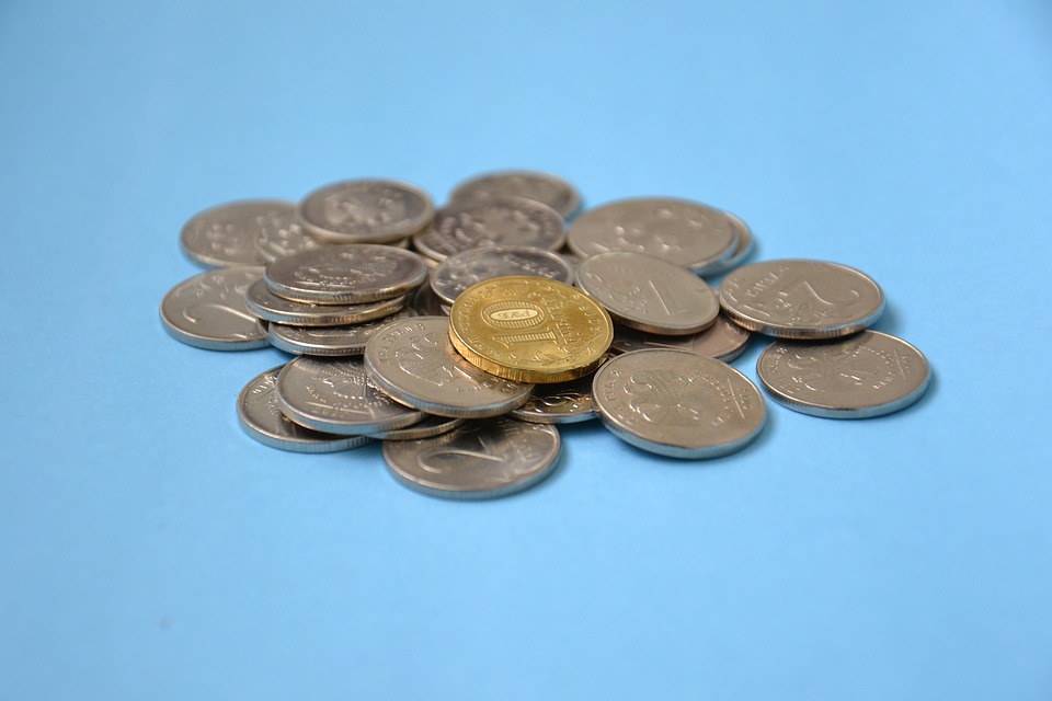 rublové mince